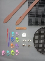 набор для сумки пластиковая канва и фурнитура