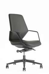 Кресло Davos-M STAR-CL-M Темно-серый/Металл Черный