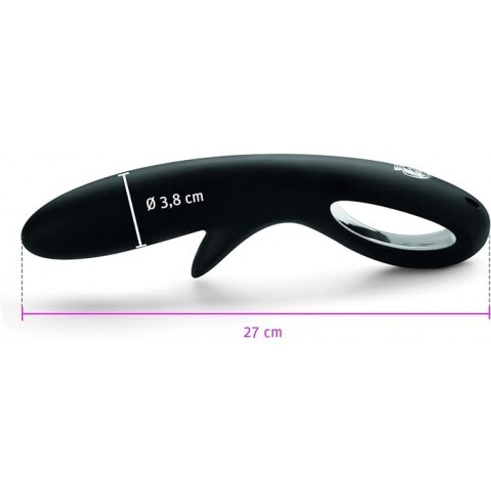 Стимулятор Mystim Tingly Timmy E-Stim серебряный (электростимуляция)