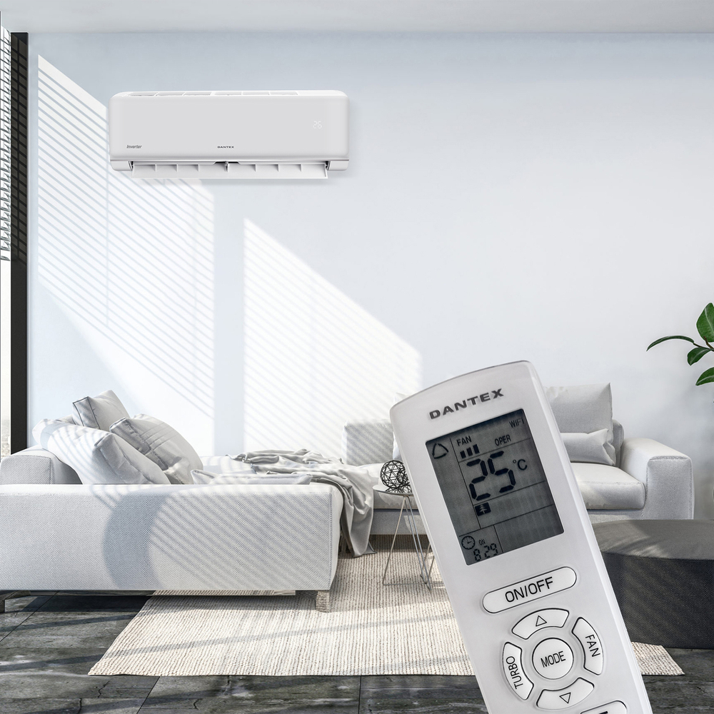 Сплит-система кондиционер инверторный Dantex CONCORDE INVERTER RK-12SCDGI/RK-12SCDGIE на 32 м²