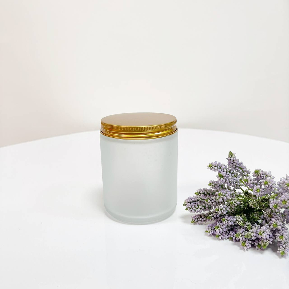 Банка матовая для свечей 250 мл