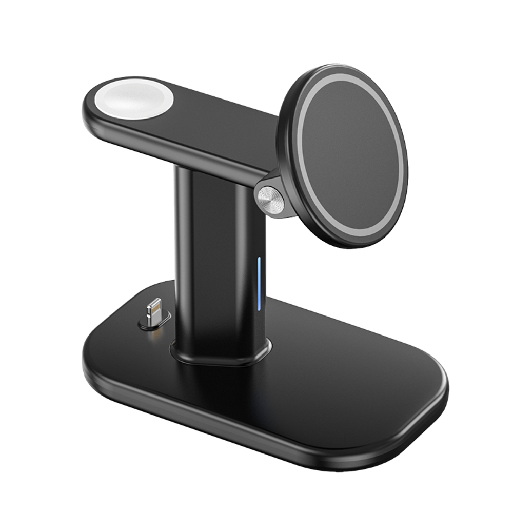 Док-станция JELLICO W13 3в1 Magsafe (Черный)