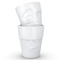 Набор кружек Grumpy & Impish, 350 мл, белый, 2 шт.