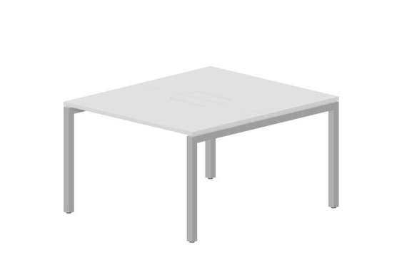 Составной стол Polo на 2 рабочих места 1180х1366х750мм (меламиновые аутлеты)