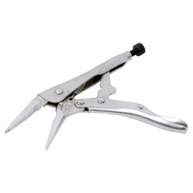 KING TONY (6315-06) Зажим с фиксатором 165 мм, тонконосый