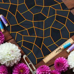 Ткань шелк Армани тёмный витраж с проблесками света