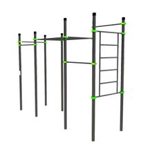 W227 Воркаут (7 перекладин, рукоход классический, шведская стенка) ZAVODSPORTA