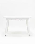 Стол обеденный Чикаго раскладной 120-160*90 белый