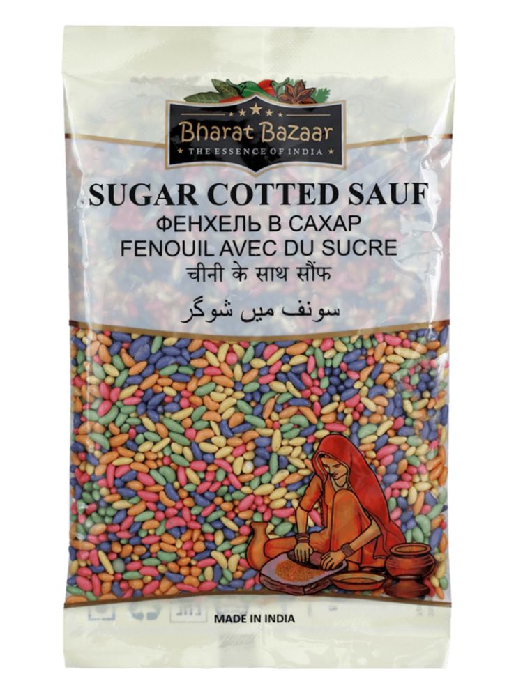Фенхель Bharat Bazaar в сахарной глазури, 100 гр, 3 шт