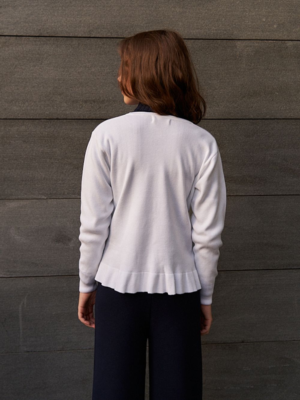 Кардиган белый для девочки арт. АТ509 белый