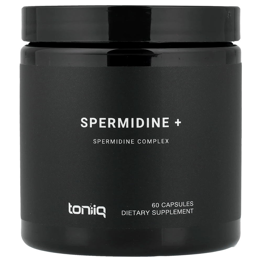 Toniiq, Spermidin+, 60 капсул