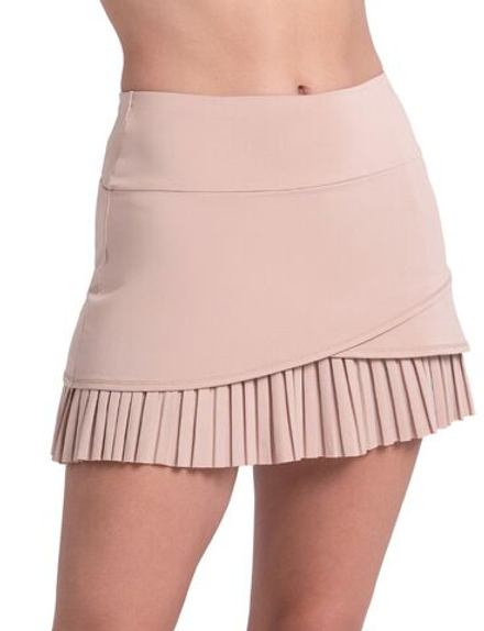 Теннисная юбка Lucky in Love All Ball - camel