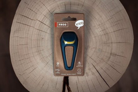 Фонарь задний Knog Frog V3 Rear New Denim Blue — One Size '13135