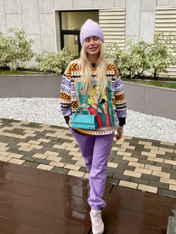 Свитер Pop up