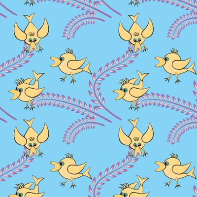 Злые птички и колоски