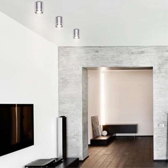 357686 OVER NT18 396 алюминий Накладной светильник IP20 LED 3000K 9W 160-265V ARUM