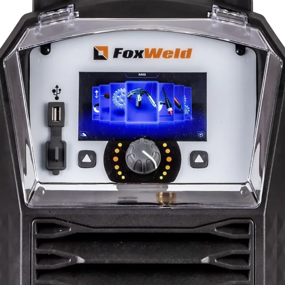 FoxWeld SAGGIO MIG 507 AC DC DP LCD сварочный полуавтомат 9320