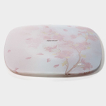 Тарелка Доляна «Сакура», d=20 см, стекло, розовая