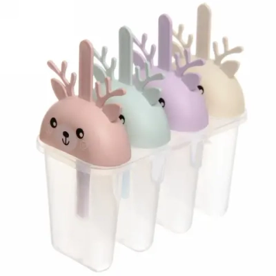Форма для приготовления мороженого «Олененок» 4шт