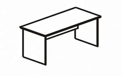 Стол рабочий 1500 Альфа 61.(62).10