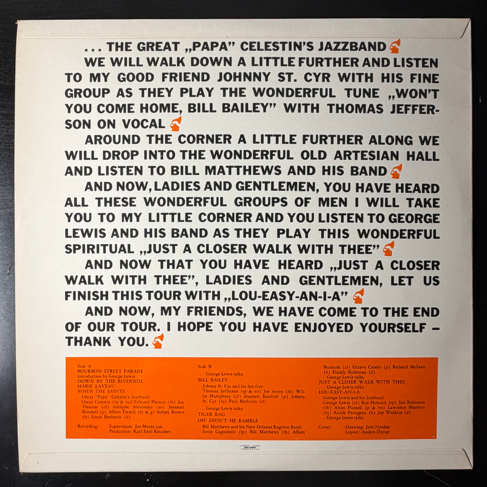 George Lewis - A Musical Tour Of New Orleans (Дания)