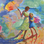 Название по-русски:	Морская палитра¶Размер кадра, см:	35х35¶Тип канвы, каунт:	Аида 14¶Клеток на см: