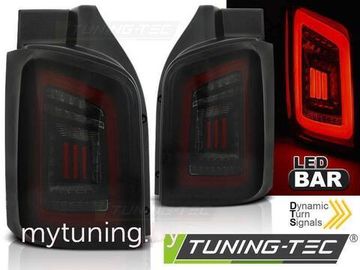 Задняя оптика SMOKE BLACK RED LED для VW T5