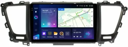 Магнитола для KIA Carnival 3 2014-2020 (большая рамка) - Teyes CC3-2K на Android 10, 2K QLED, ТОП процессор, CarPlay, 4G SIM-слот