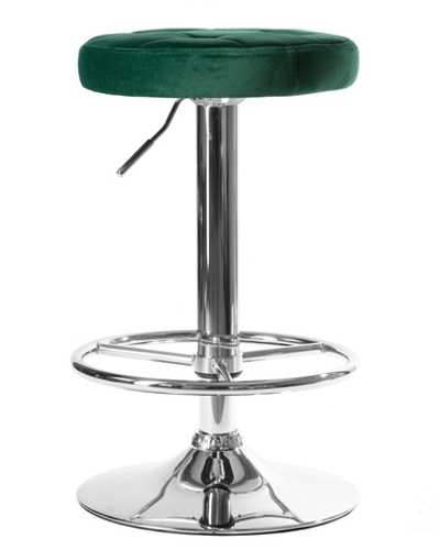 Табурет барный DOBRIN BRUNO, зеленый велюр (MJ9-88)