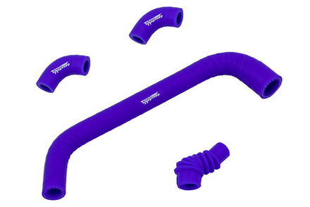 Патрубки регулятора холостого хода дв.ЗМЗ-406 (4 шт) силикон армированный