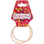 Резинки для волос 2шт «Грация», сердечки, микс 5 цветов, d-5,5см