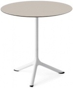 Стол ламинированный обеденный Scab Design Tripe, белый, тортора