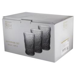 Lenardi 200-018 Набор из 6 стаканов 350мл в под.уп.(х8)Стекло