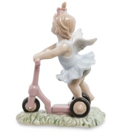 Pavone JP-36/31 Фигурка «Ангелочек-девочка на самокате»
