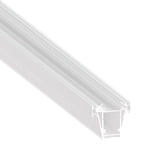 Встраиваемый алюминиевый профиль 3в1 под натяжной потолок,  75х82, 5х2000. Цвет:Белый, Серия:DN8ALE