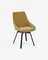 Крутящийся стул Haston горчичный | La Forma | Испания | Купить в Hallberg.ru