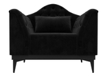 Кресло Флорида, Черный, Велюр, 112291