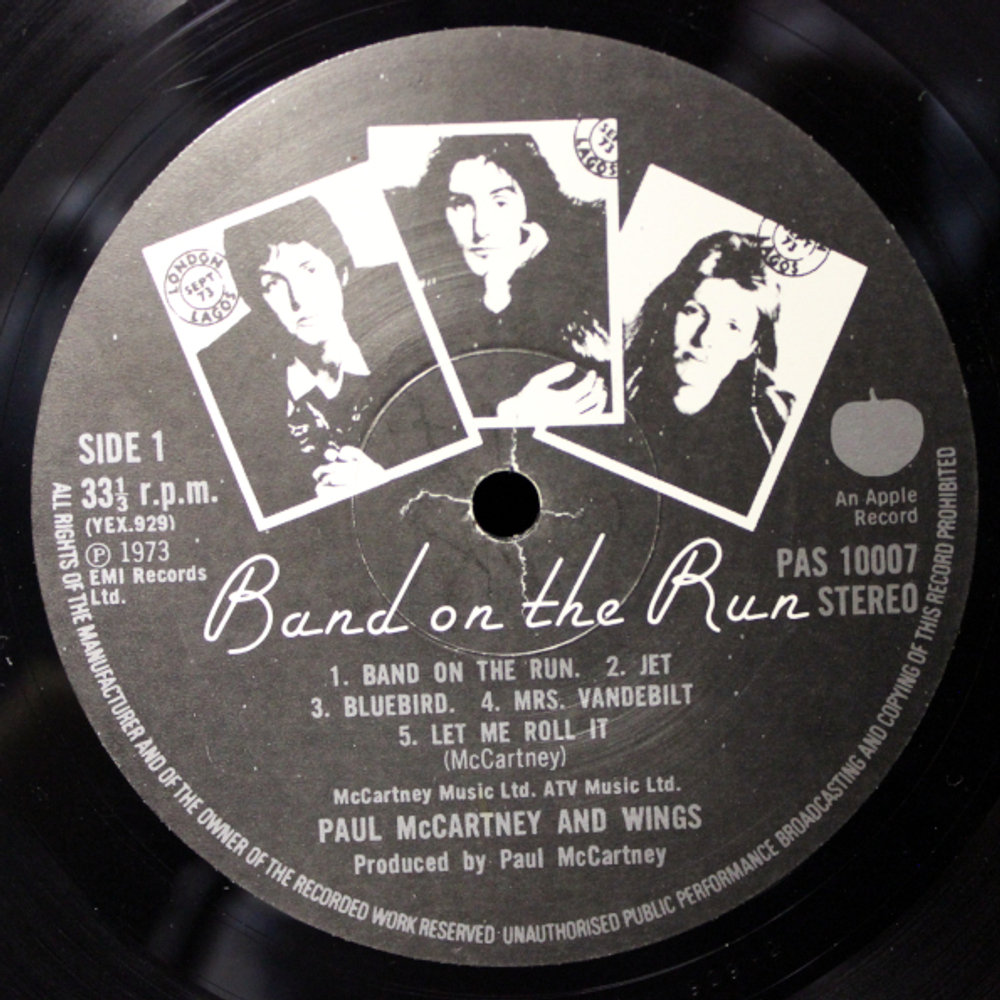 Wings / Band On The Run (LP)
