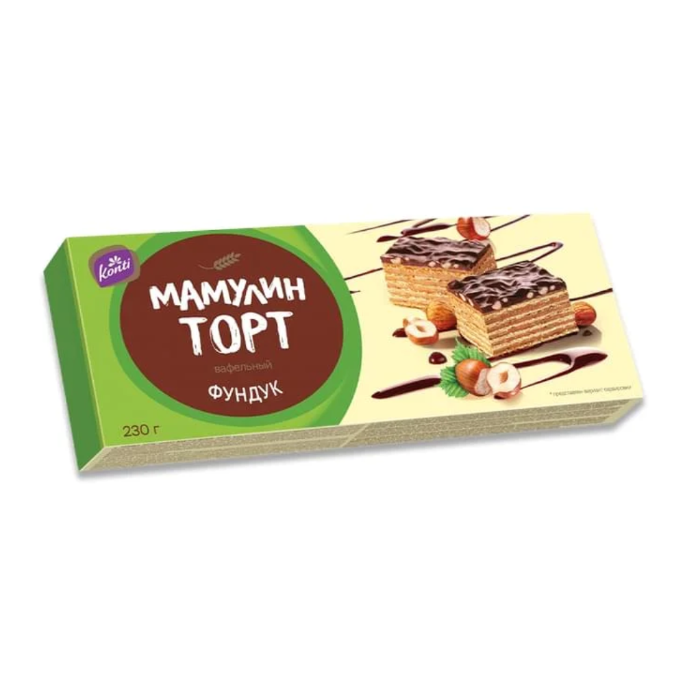 Торт Мамулин фундук Konti 230 гр