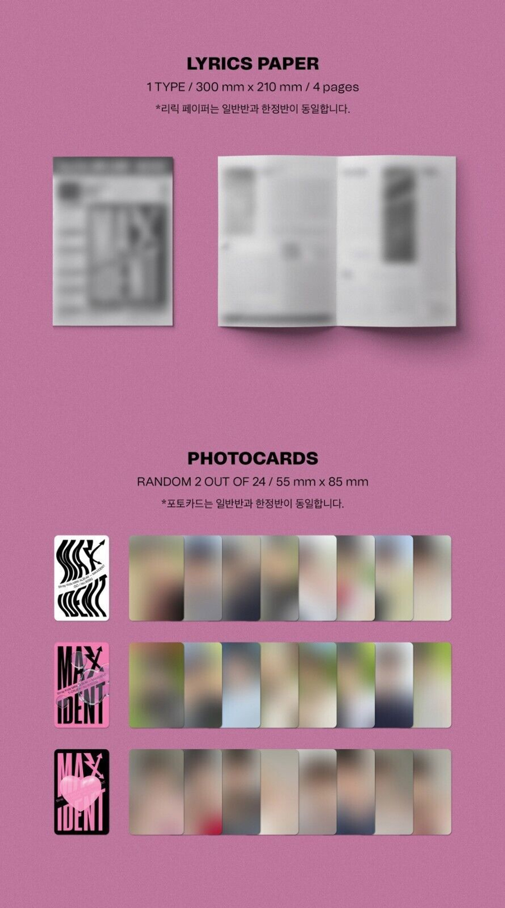 Альбом Stray Kids - MAXIDENT [GO ver.(Limited Edition)]