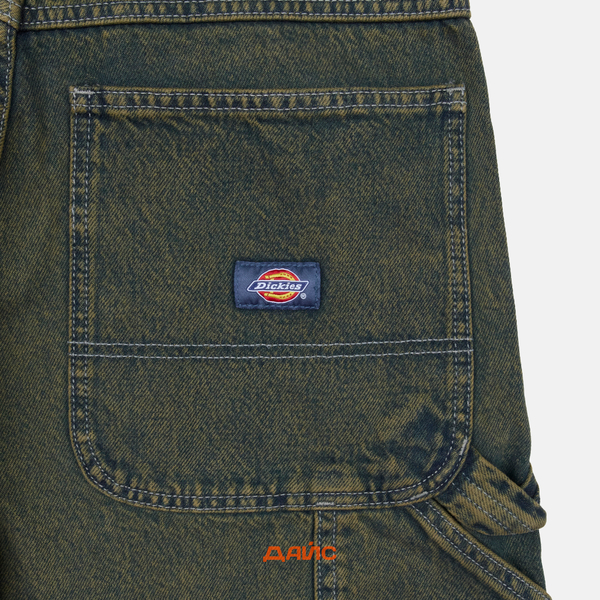 Шорты мужские Dickies Loose Denim Painter Short артикул:DK0A4ZASK571 - купить в магазине Дайс
