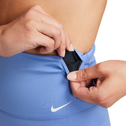 Женские Шорты теннисные Nike Dri-Fit High-Rise 7in Shorts - небесный