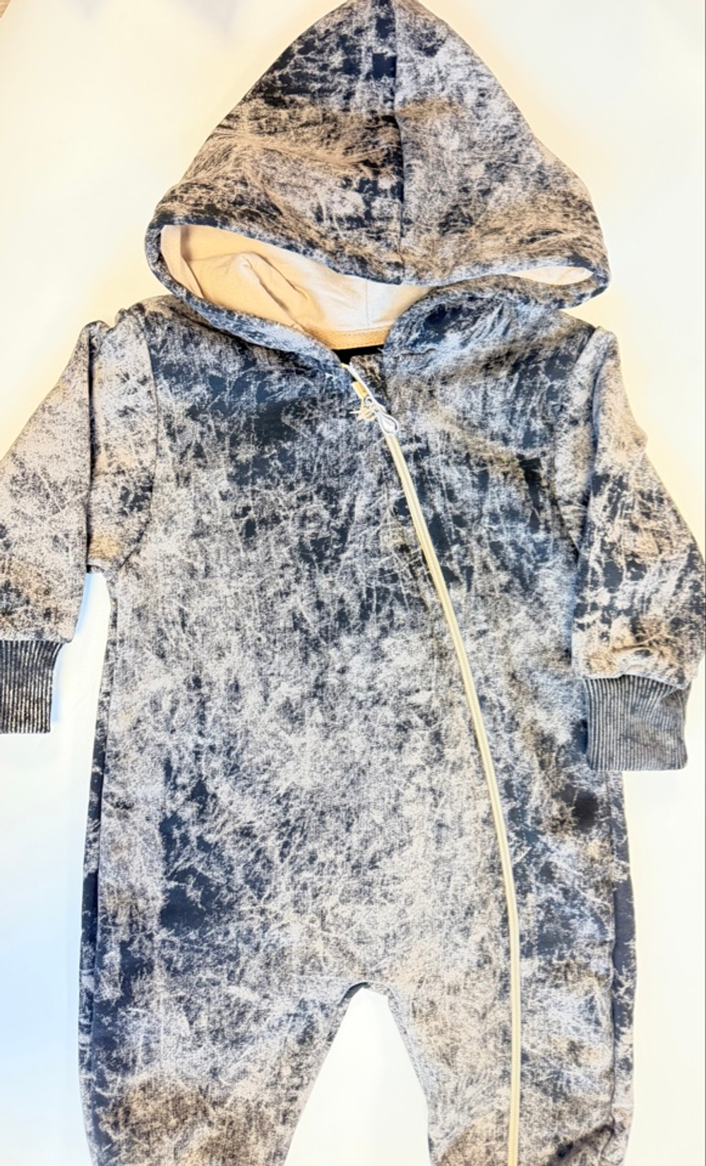 Комбинезон из вареного футера 3-х ниточного