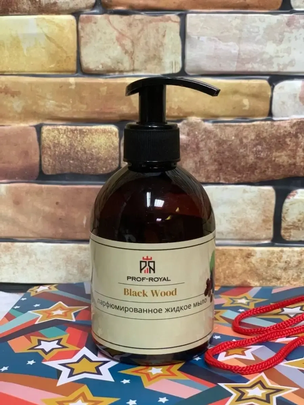 Жидкое мыло Black Wood для рук парфюмированное