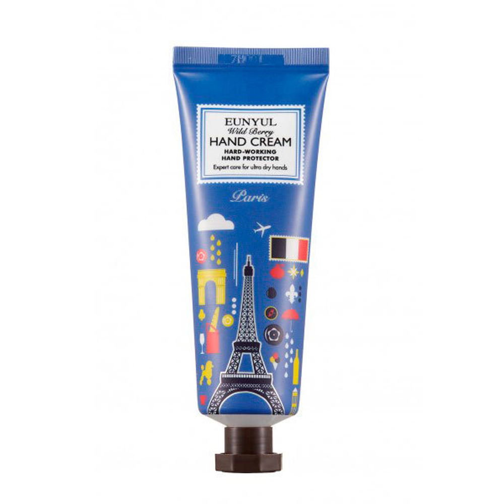 Крем для рук с экстрактом лесных ягод серия Города мира Париж Eunyul Wild Berry Hand Cream 50г