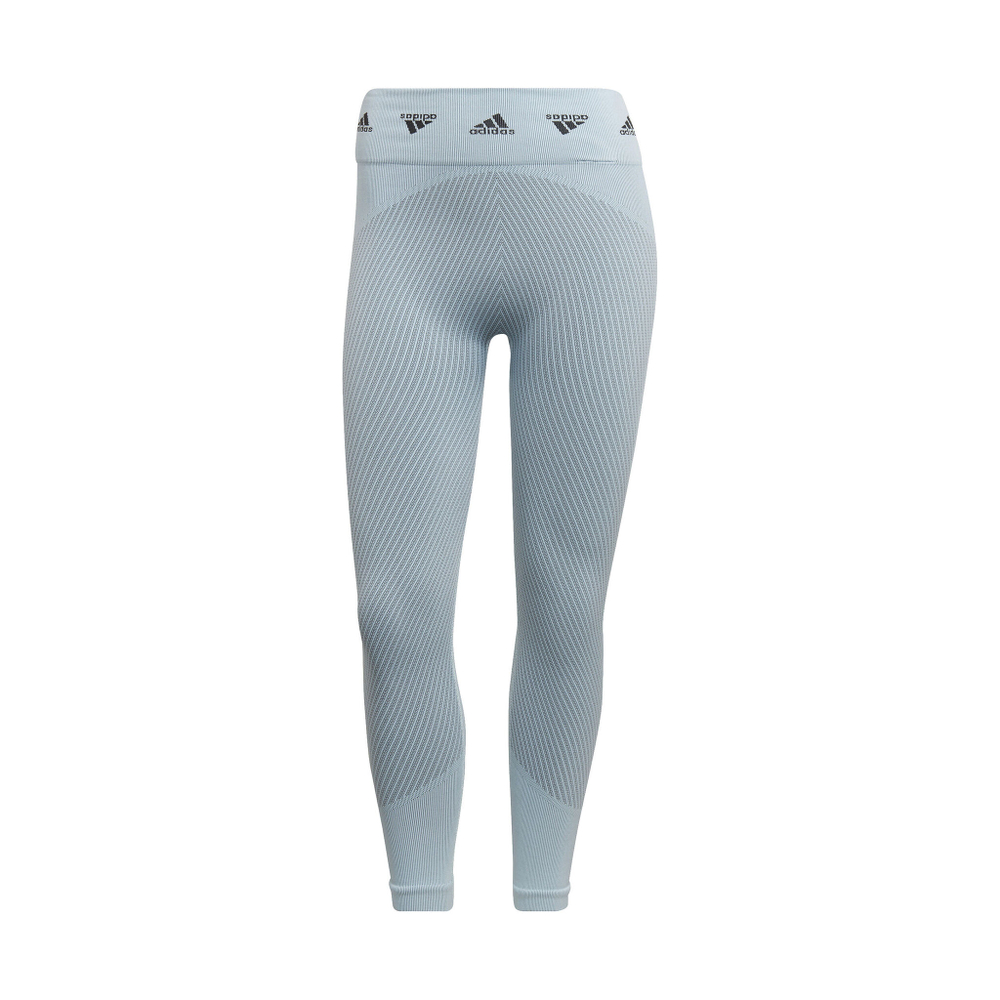 Женские теннисные брюки adidas Aeroknit Branded 7/8 Tight Women - Blue