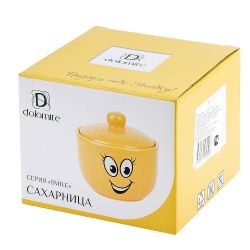 Сахарница " " d=11,5см. h=11см. v=450мл. (керамика) (подарочная упаковка)