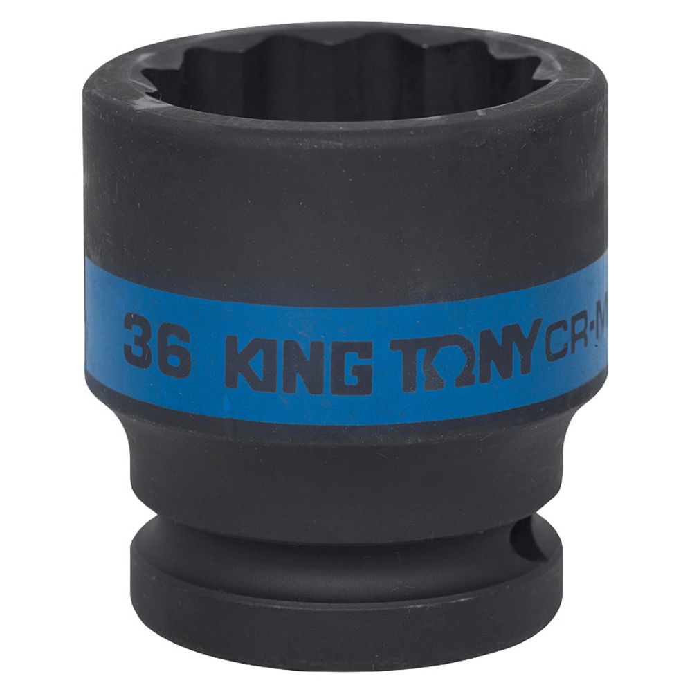 KING TONY (653036M) Головка торцевая ударная двенадцатигранная 3/4", 36 мм