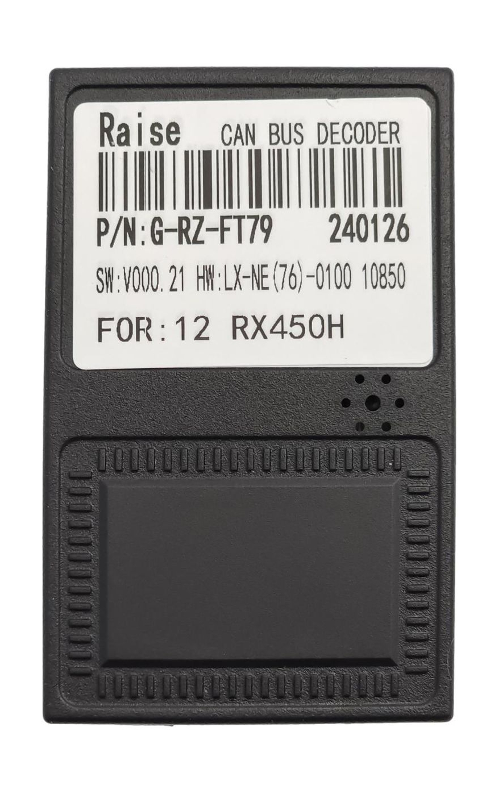 Комплект с разъёмами 12.3" Lexus RX 2012-2015 цветной (без меню, с 360) - Car-Smart LUX-RX09D2+LVDS