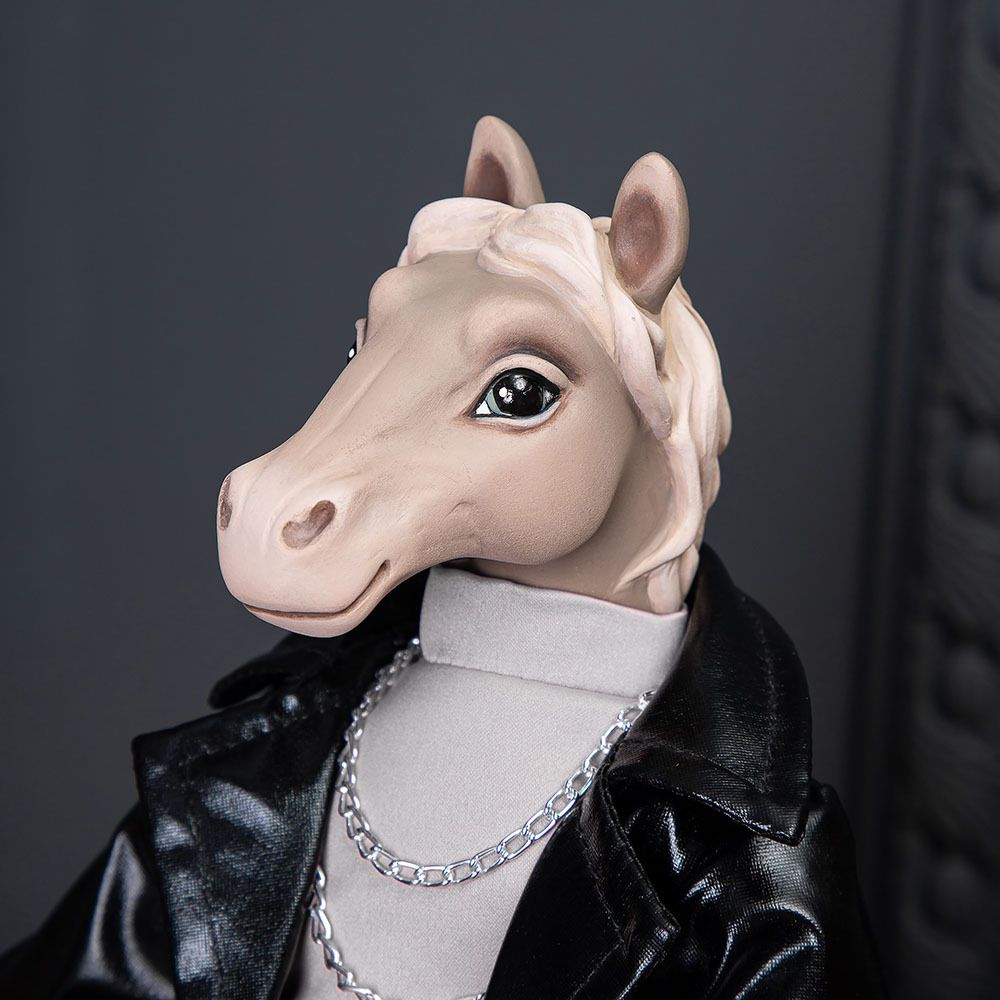 Кукла интерьерная коллекционная Лошадь Мисс Лейн